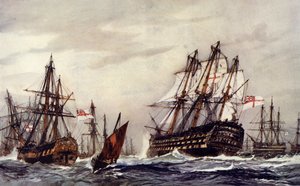 Bombarde che salutano la vittoria, dicembre 1805